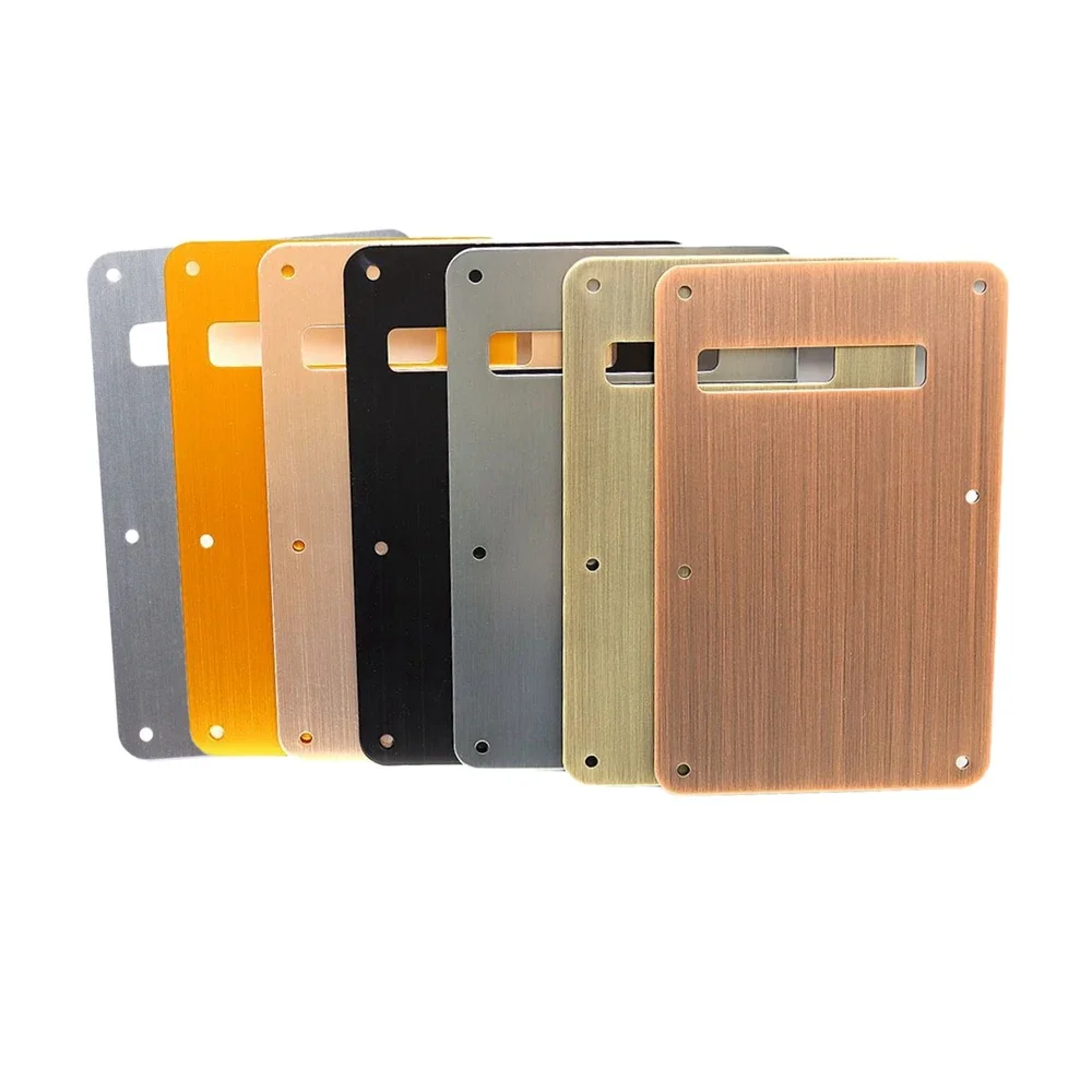 1pcs Electric Guitar Back plate,Guitar Pickguard Cover Back Plate Metal for ST Style Electric Guitar 7 Colors
1pcs Electric Guitar Back plate,Guitar Pickguard Cover Back Plate Metal for ST Style Electric Guitar 7 Colors