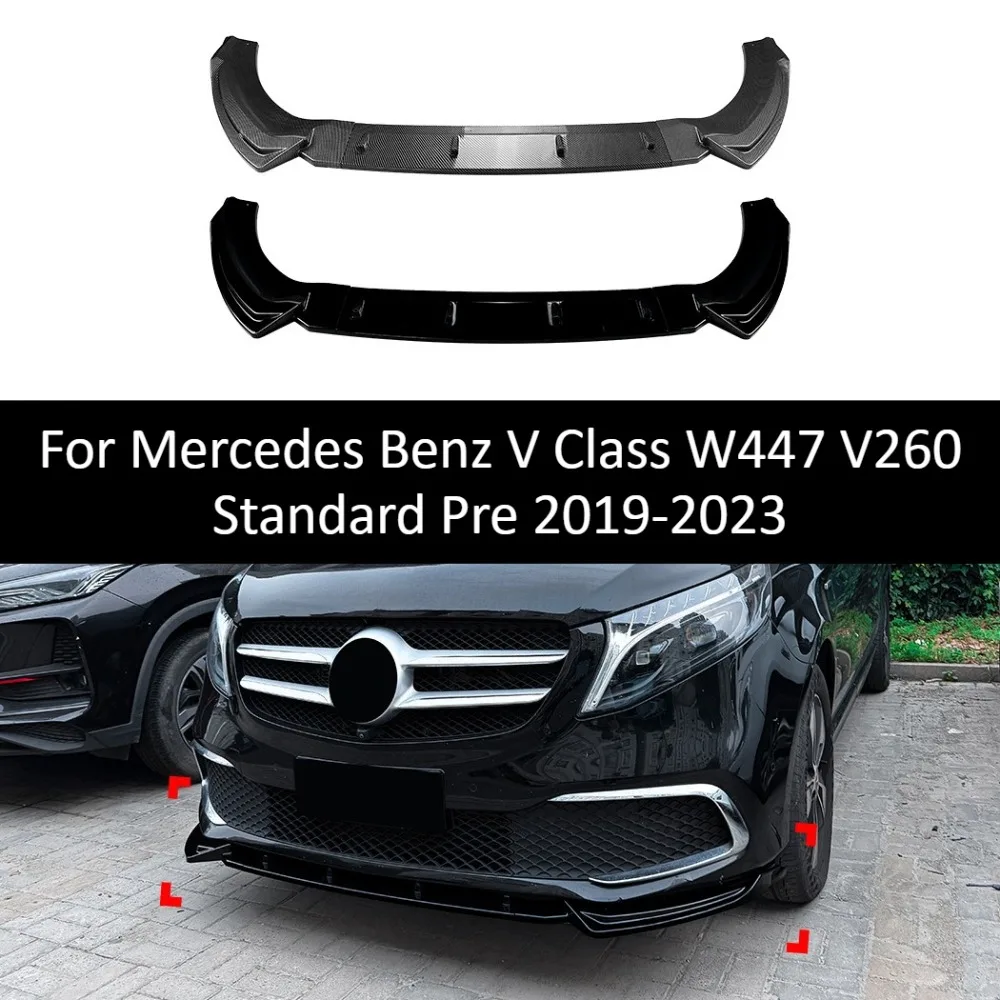 Front Bumper Lip For Mercedes Benz V Class W447 V260 Standard Pre Facelift 2019-2023 Splitter Spoiler Body Kit Tuning Trim Guard
Front Bumper Lip For Mercedes Benz V Class W447 V260 Standard Pre Facelift 2019-2023 Splitter Spoiler Body Kit Tuning Trim Guard