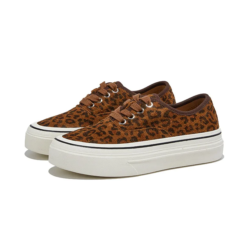 AIYUQI Leopard print women's sneakers Flat-soled Women skateboard shoes Genuine leather casual for students female shoes
AIYUQI Leopard print women's sneakers Flat-soled Women skateboard shoes Genuine leather casual for students female shoes
