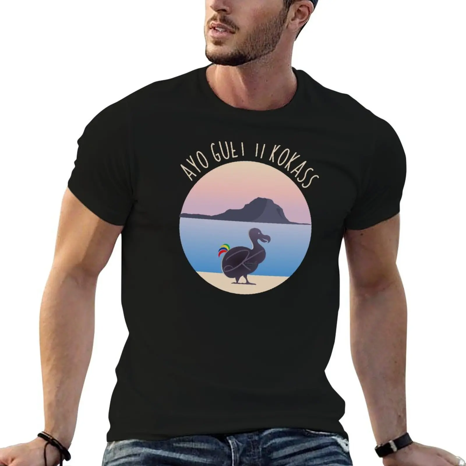 Ayo guet ti kokass (look how cute in mauritian creole) T-Shirt man t shirt summer t shirts cotton 100% T-Shirt
Ayo guet ti kokass (look how cute in mauritian creole) T-Shirt man t shirt summer t shirts cotton 100% T-Shirt