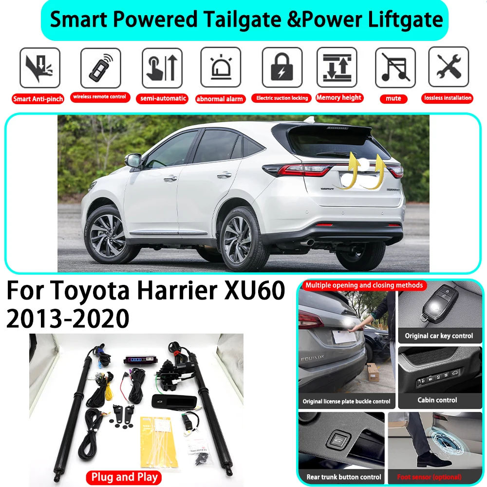 for Toyota Harrier XU60 2013-2020 OEM Smart Automatic Powered Tailgate Electric Power Tailgate Lift Kit Key Close
for Toyota Harrier XU60 2013-2020 OEM Smart Automatic Powered Tailgate Electric Power Tailgate Lift Kit Key Close