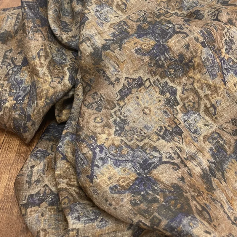 Высококачественная рубашка Cheongsam в национальном стиле с принтом в стиле ретро, ткань для платья
Высококачественная рубашка Cheongsam в национальном стиле с принтом в стиле ретро, ткань для платья