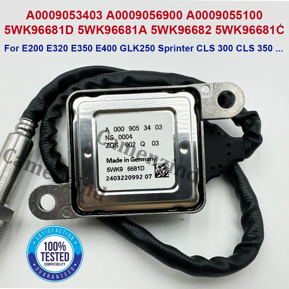 A0009053403 5WK96681D Nitrogen Oxygen Sensor 5WK96681C A0009056900 NOX Sensor For Mercedes-Benz W166 W172 W205 W221 W251 W212
A0009053403 5WK96681D Nitrogen Oxygen Sensor 5WK96681C A0009056900 NOX Sensor For Mercedes-Benz W166 W172 W205 W221 W251 W212
