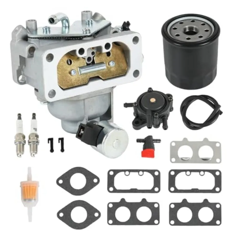 Замена карбюратора для двигателей Kawasaki FH641V, FH661V, FH680V, FH721V, FX751V, FX850V мощностью 22 л.с., заменяет 15004-1010, 15004-7024, Inc.
Замена карбюратора для двигателей Kawasaki FH641V, FH661V, FH680V, FH721V, FX751V, FX850V мощностью 22 л.с., заменяет 15004-1010, 15004-7024, Inc.