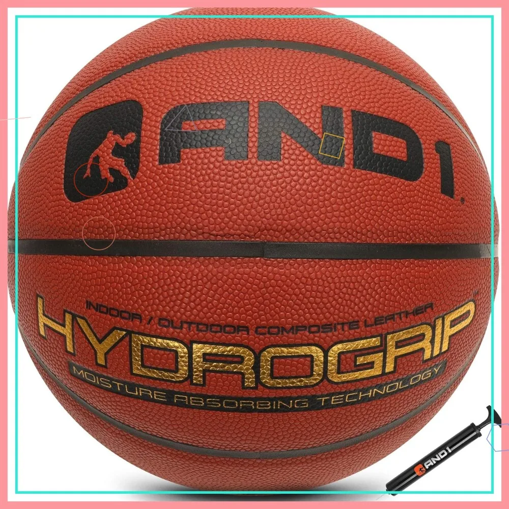 Official Size 7 Basketball with Pump, Premium Composite Leather, Moisture Wicking, Indoor & Outdoor Use
Official Size 7 Basketball with Pump, Premium Composite Leather, Moisture Wicking, Indoor & Outdoor Use
