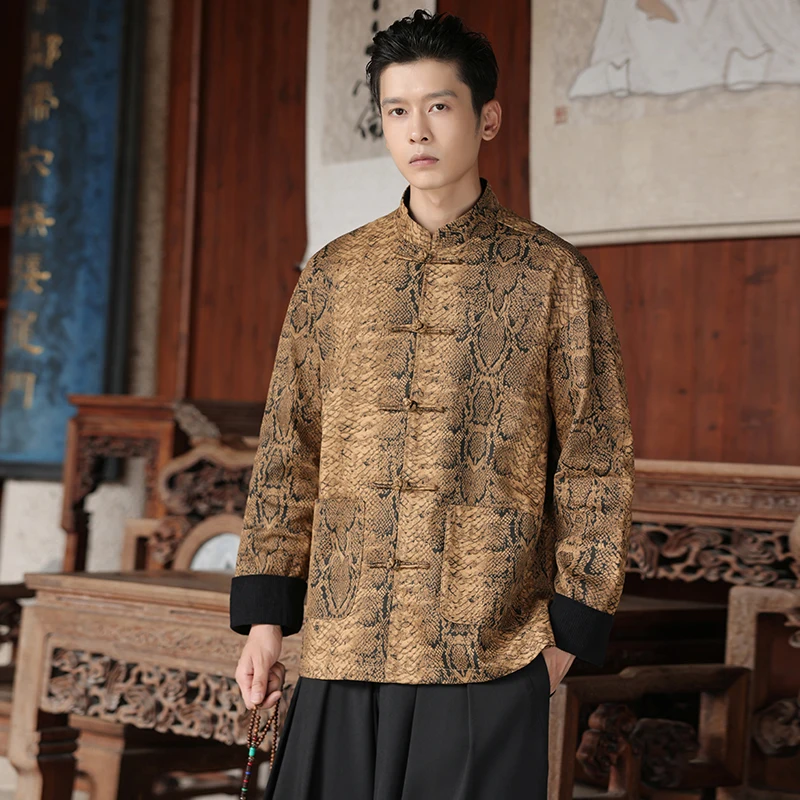 Retro Chinese Sle Loose Fit Casual Jaet Men's Autumn Winter Stand Collar Large Size Top Coat Youth Faion Cotton Outerwear
Retro Chinese Sle Loose Fit Casual Jaet Men's Autumn Winter Stand Collar Large Size Top Coat Youth Faion Cotton Outerwear
