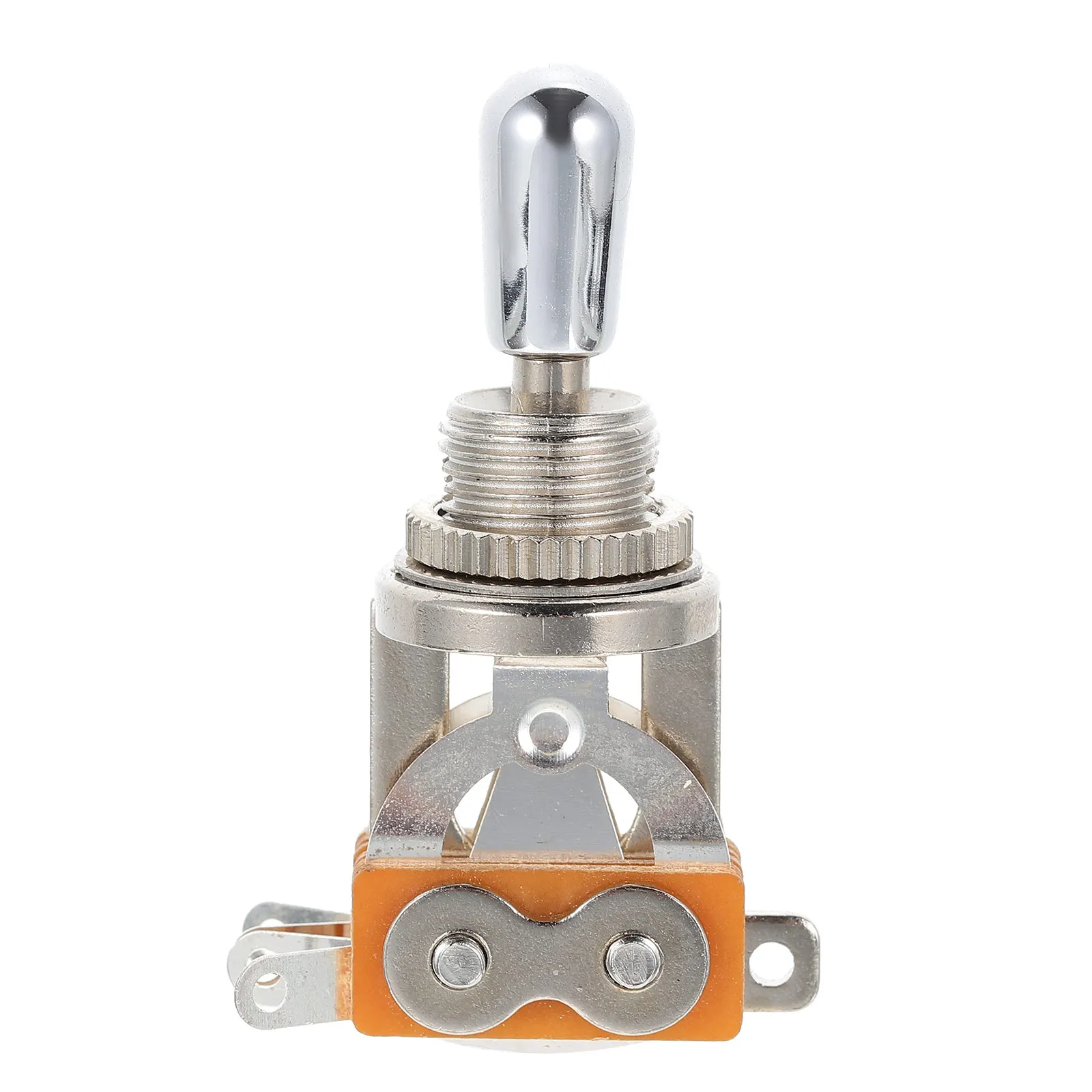 Electric Guitar Pickup Toggle Switch Metal 3 Way Selector Easy Install Durable Compact Accessories Silver Tone
Electric Guitar Pickup Toggle Switch Metal 3 Way Selector Easy Install Durable Compact Accessories Silver Tone