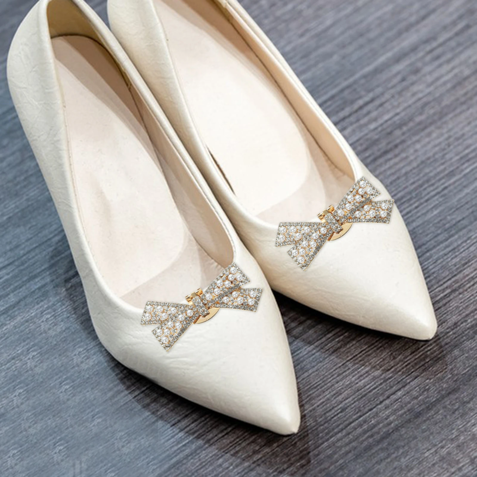 2pcs 1 Pair Bow Shoe Clips Bridal Wedding Decorations Shoe Accessories For Pumps Heels Sandals Decorative Clips Bow Buckle
2pcs 1 Pair Bow Shoe Clips Bridal Wedding Decorations Shoe Accessories For Pumps Heels Sandals Decorative Clips Bow Buckle
