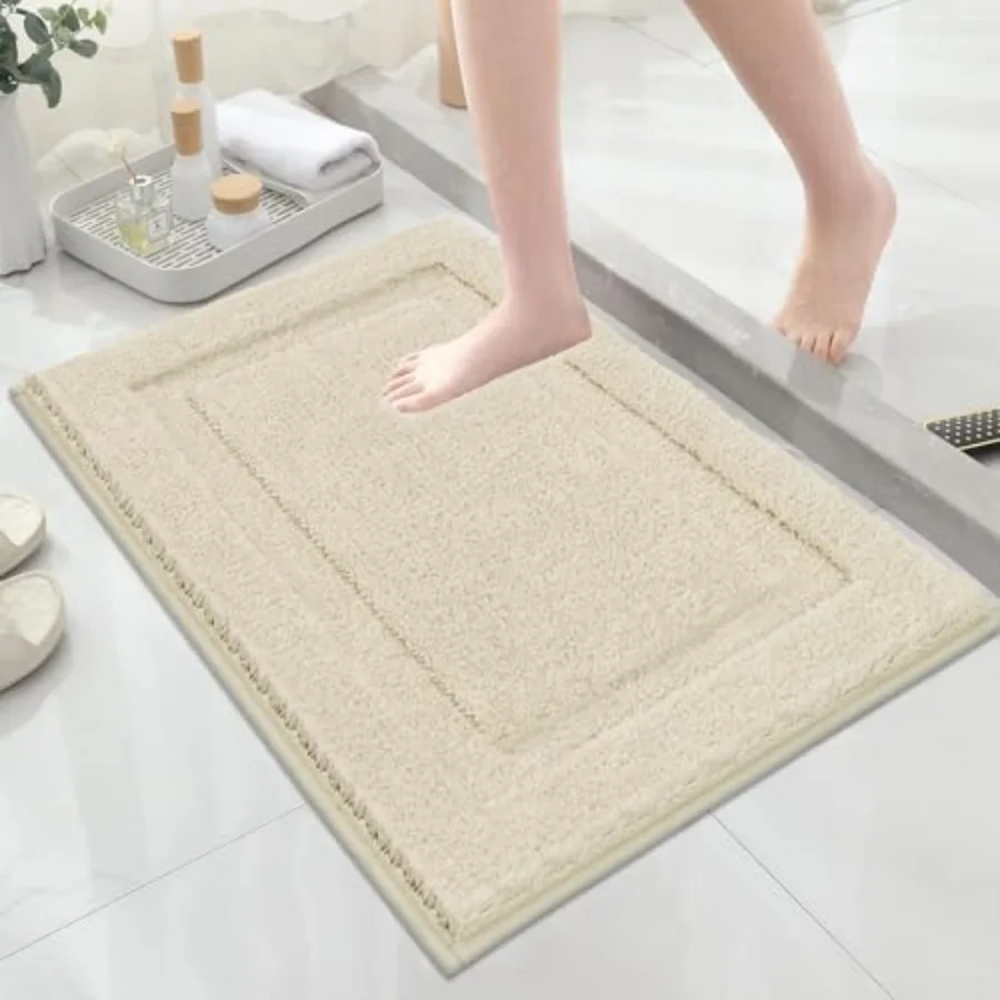 Super Soft Small Bathroom Rugs 16x24 inch Non Slip Washable Bath Rugs Microfiber Bath Mats for Bathroom Floor Tub Shower Vanity
Super Soft Small Bathroom Rugs 16x24 inch Non Slip Washable Bath Rugs Microfiber Bath Mats for Bathroom Floor Tub Shower Vanity