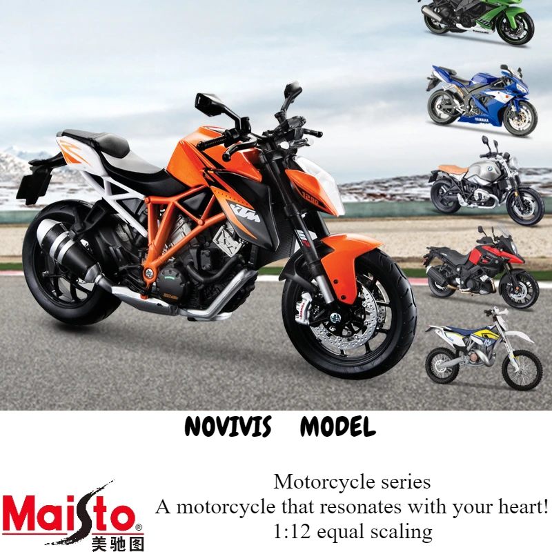 Maisto 1:12 Kawasaki Ducati BMW KTM Motorcycle - Alloy Die-Cast Bike Models for Boys & Adult Collectors Display Gift
Maisto 1:12 Kawasaki Ducati BMW KTM Motorcycle - Alloy Die-Cast Bike Models for Boys & Adult Collectors Display Gift