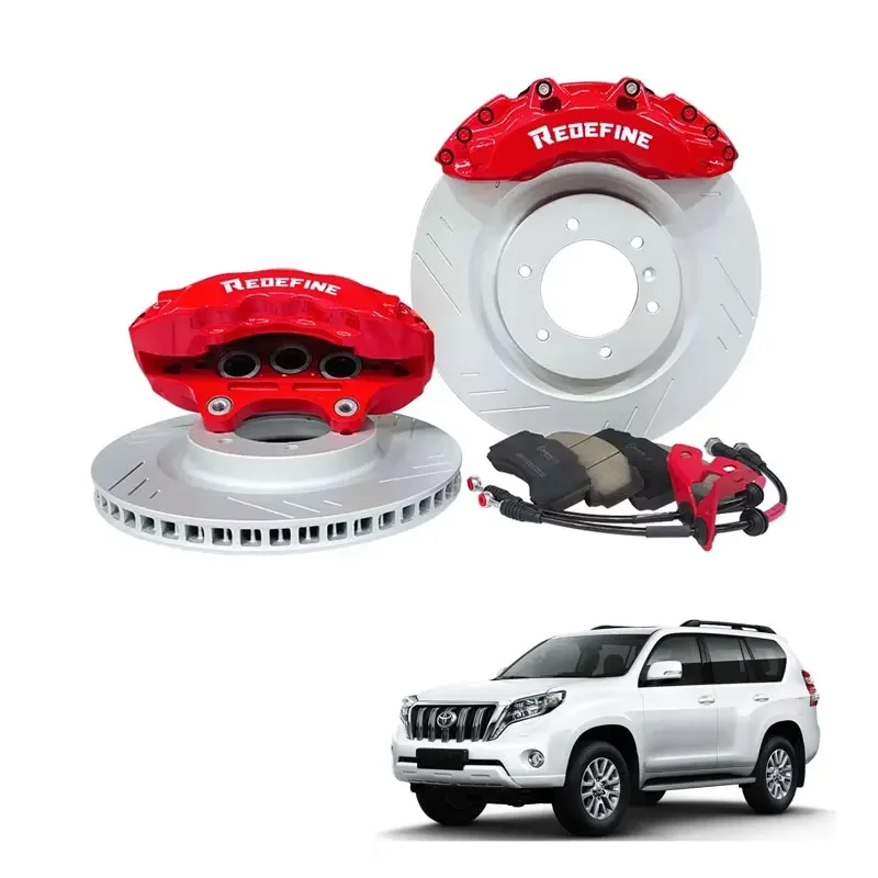 Factory Auto Brake Systems Caliper Pads Discs Aluminum Forged Big Front Brake Kit for Land Cruiser Prado
Factory Auto Brake Systems Caliper Pads Discs Aluminum Forged Big Front Brake Kit for Land Cruiser Prado