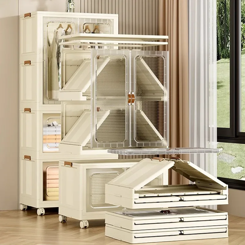 Transparent Baby Wardrobe No Installation Folding Design Secure Material Clothes Organizer Snack Cabinet Child-Friendly Storage
Transparent Baby Wardrobe No Installation Folding Design Secure Material Clothes Organizer Snack Cabinet Child-Friendly Storage