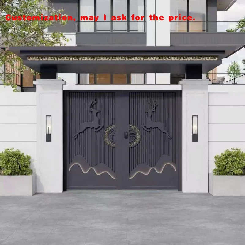 custom.Modern House Design Garden Door Aluminum Metal Sliding Fencing Trellis &
custom.Modern House Design Garden Door Aluminum Metal Sliding Fencing Trellis &