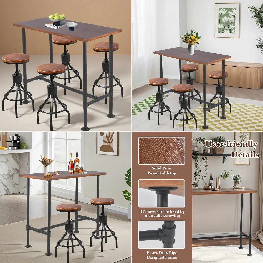 Modern Swivel Dining Chairs Set of 4, MidCentury 19 Inch Dining Chairs with Backrests and Beech Wood Legs, PU Leather Upholster
Modern Swivel Dining Chairs Set of 4, MidCentury 19 Inch Dining Chairs with Backrests and Beech Wood Legs, PU Leather Upholster