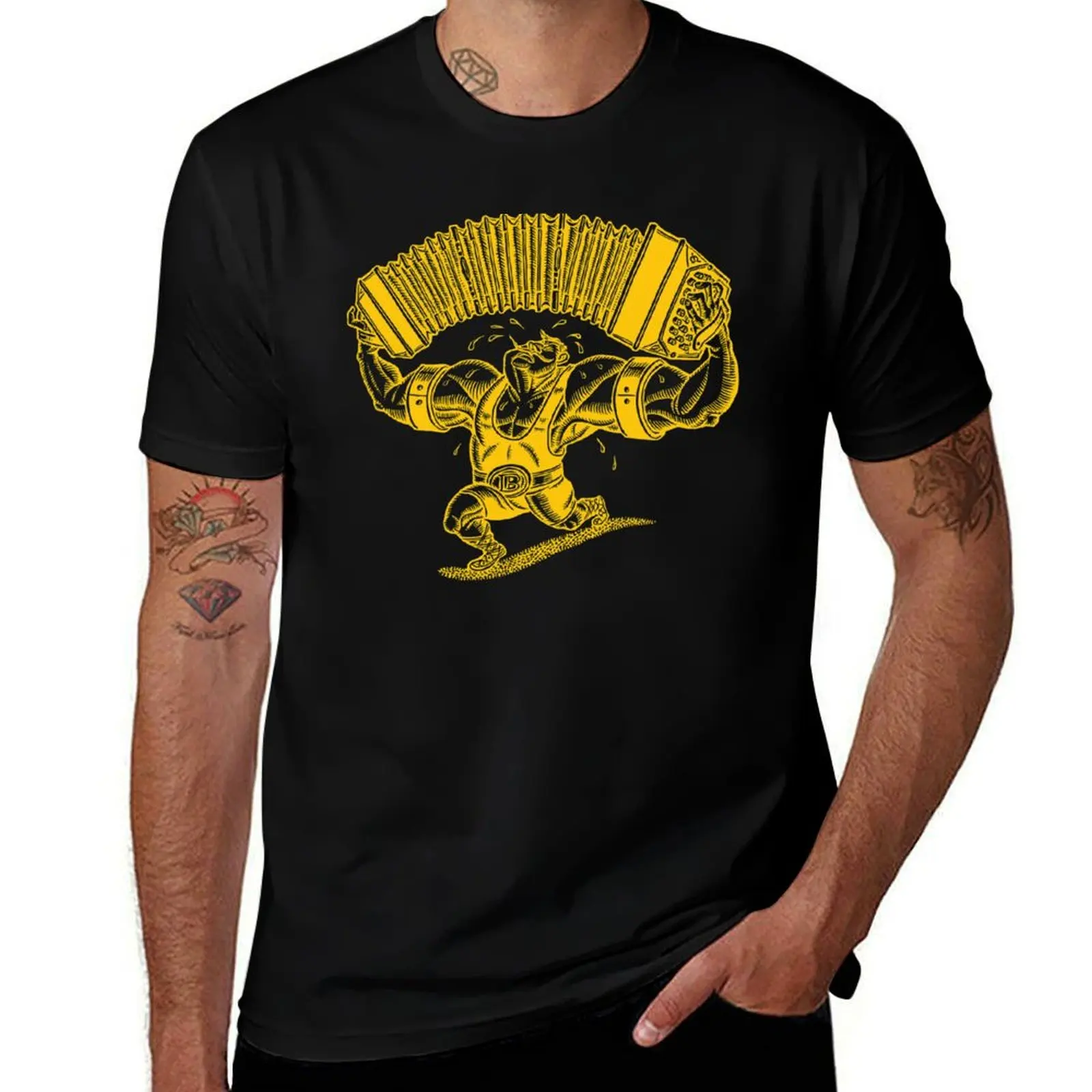 Bandoneon Weightlifter (yellow) T-Shirt Blouse clothes man t shirt luxury clothing labubu tee shirts for men
Bandoneon Weightlifter (yellow) T-Shirt Blouse clothes man t shirt luxury clothing labubu tee shirts for men
