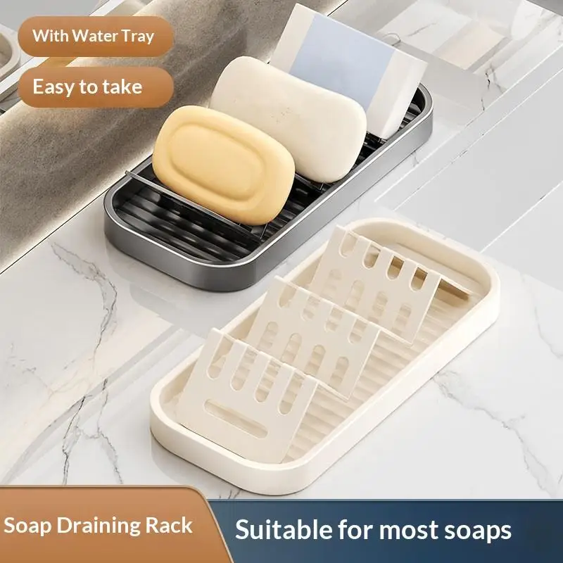 Functional Stainless Steel Soap Rack with Drainage for Bathroom Efficiency
Functional Stainless Steel Soap Rack with Drainage for Bathroom Efficiency