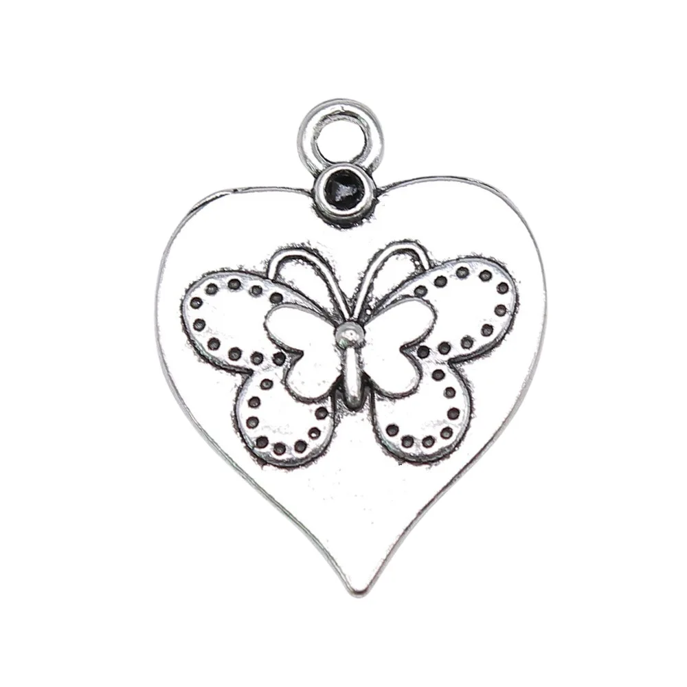 Butterfly Heart Charms Insect Connector Pendants For Diy Bracelets Jewelry Making Findings Supplies Accessories
Butterfly Heart Charms Insect Connector Pendants For Diy Bracelets Jewelry Making Findings Supplies Accessories