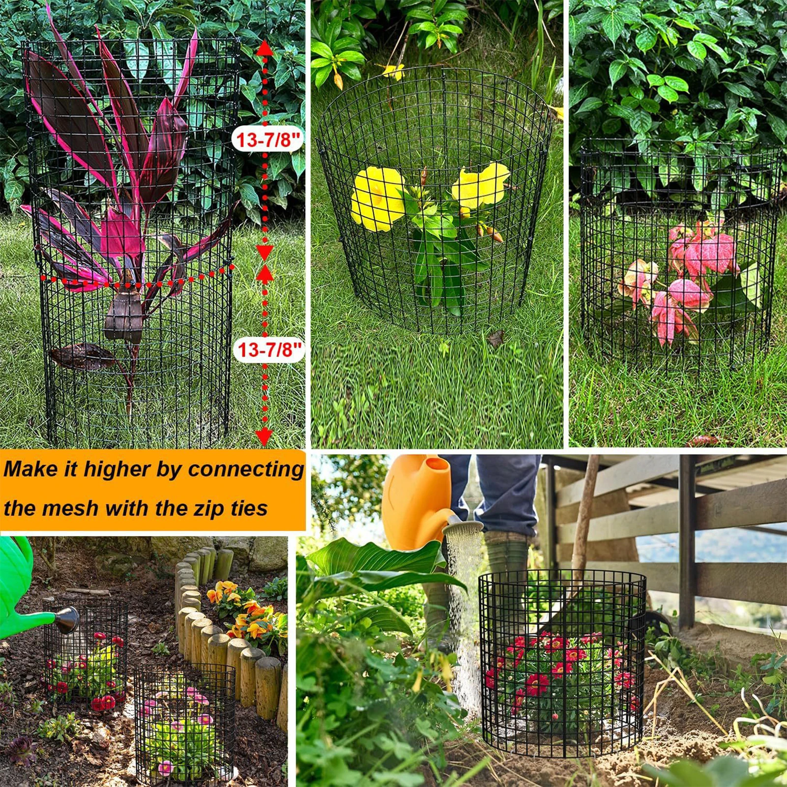 Garden Stake Pla Fences Garden Borders Landscaping Insta Fence for Garden Flower Bed Decor
Garden Stake Pla Fences Garden Borders Landscaping Insta Fence for Garden Flower Bed Decor