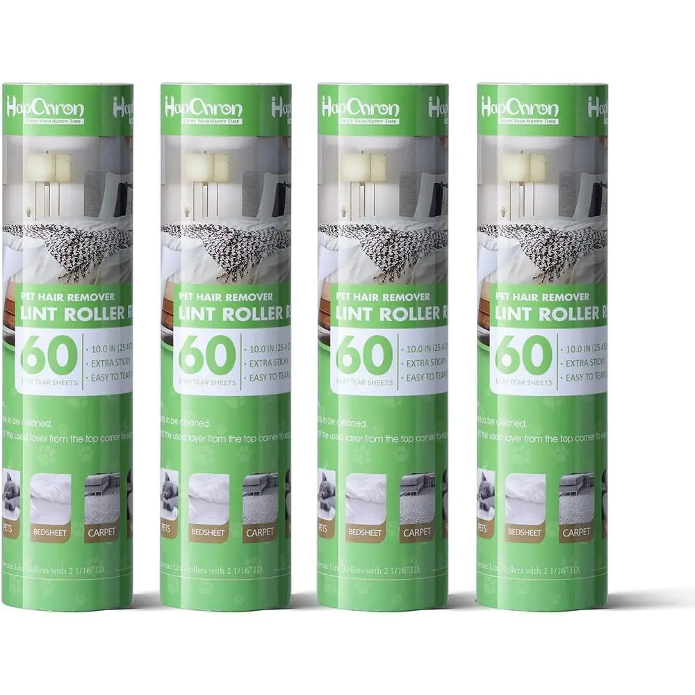 Supersize 10 Lint Roller with 240 Sheets, Pack of 4
Supersize 10 Lint Roller with 240 Sheets, Pack of 4
