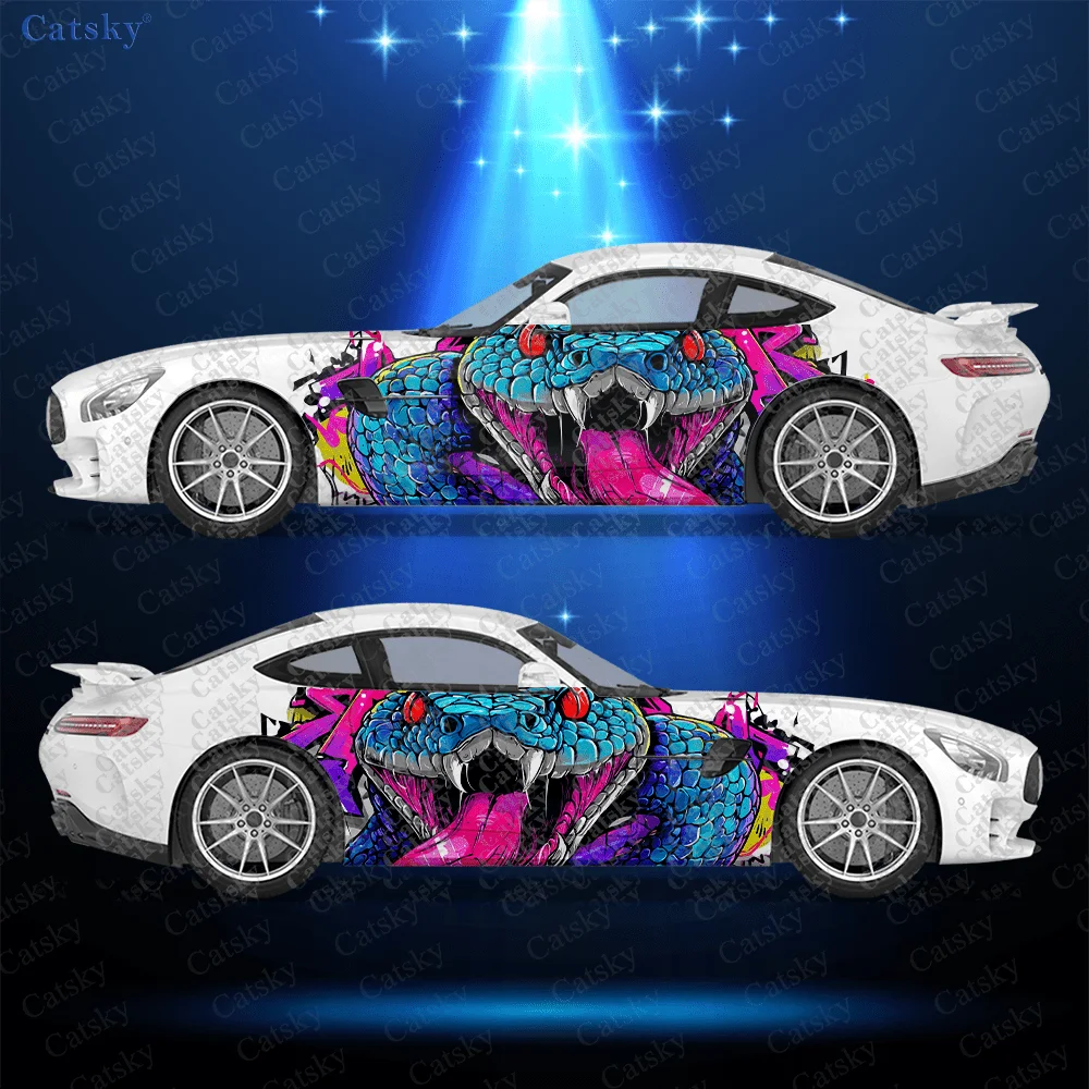 2pcs Lightning Python Car Side Decals, Self-Adhesive PVC Waterproof & Scratch-Resistant Stickers, Fashionable Decals
2pcs Lightning Python Car Side Decals, Self-Adhesive PVC Waterproof & Scratch-Resistant Stickers, Fashionable Decals