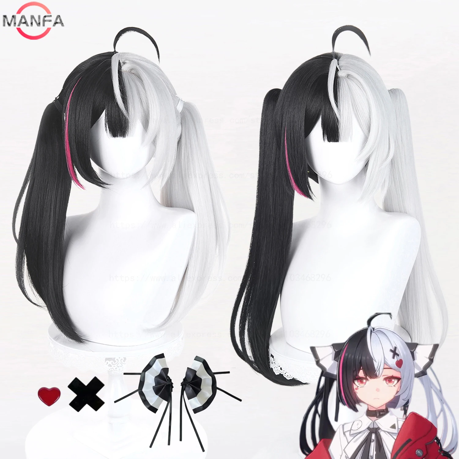 Lacrimosa Cosplay Wig Heat Resistant Synthetic Anime Wigs + Wig Cap
Lacrimosa Cosplay Wig Heat Resistant Synthetic Anime Wigs + Wig Cap