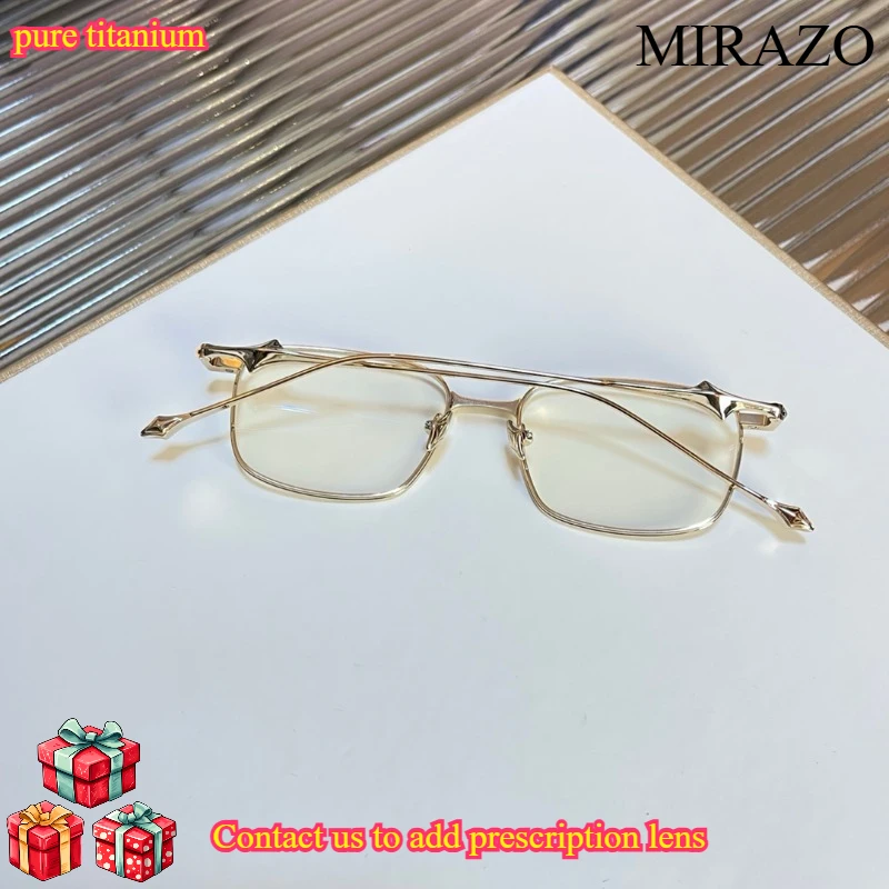 Designer Titanium Fashion Vanta Eyewear Frames Ultra Light Optical Blue Light Prescription Glasses Myopia Hyperopia for Men
Designer Titanium Fashion Vanta Eyewear Frames Ultra Light Optical Blue Light Prescription Glasses Myopia Hyperopia for Men