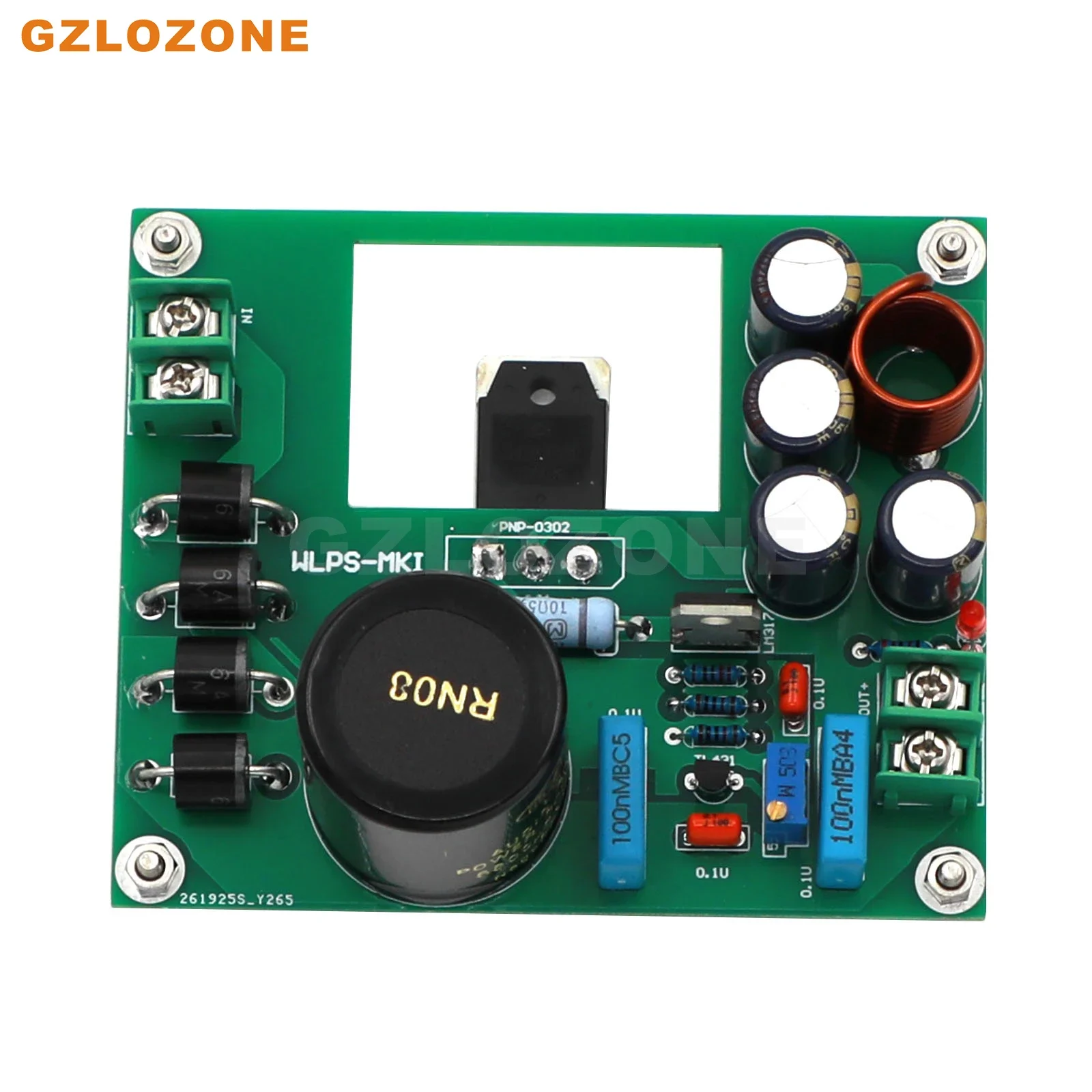 GZLOZONE High Current LPS-MKI Low Noise Linear Regulated Power Supply Kit / LPS Board
GZLOZONE High Current LPS-MKI Low Noise Linear Regulated Power Supply Kit / LPS Board