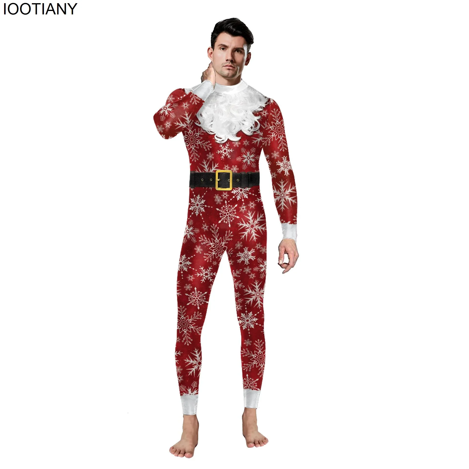 CosplayUnisex Santa Claus Print Jumpsuit 12% Spandex Zentai Suit Holiday Party Bodysuit Christmas Monos Mujer Xmas Gift Aerial Y
CosplayUnisex Santa Claus Print Jumpsuit 12% Spandex Zentai Suit Holiday Party Bodysuit Christmas Monos Mujer Xmas Gift Aerial Y
