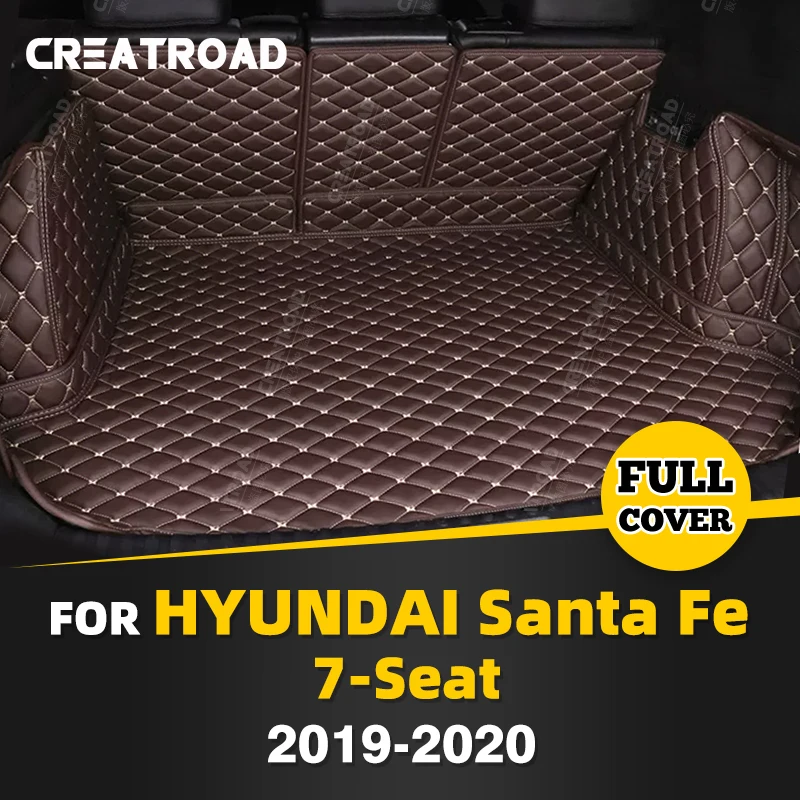 Автомобильный коврик для багажника с полным покрытием для Hyundai Santa Fe 7-Seat 2019 2020, автомобильный коврик для багажника, аксессуары для защиты интерьера
Автомобильный коврик для багажника с полным покрытием для Hyundai Santa Fe 7-Seat 2019 2020, автомобильный коврик для багажника, аксессуары для защиты интерьера