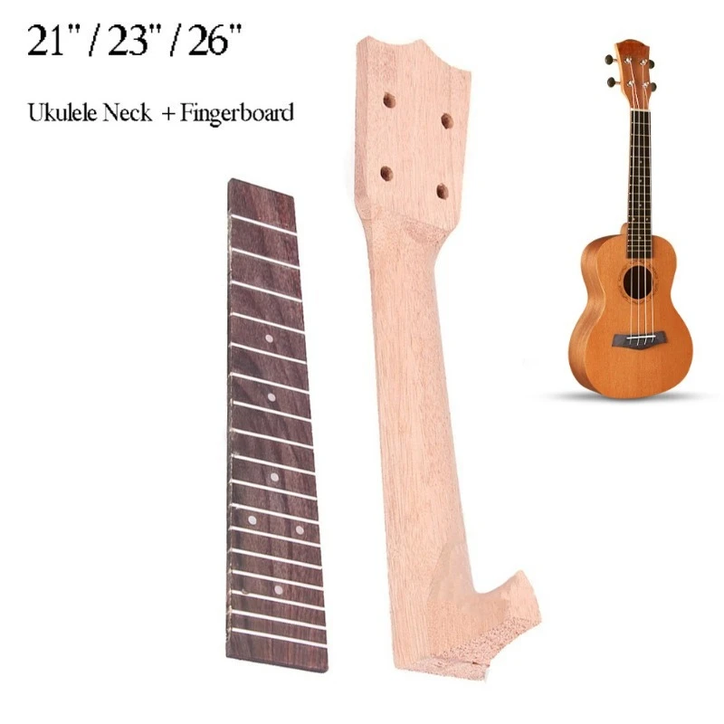 21/23/26-inch ukulele necks + rosewood fingerboard sets, suitable for both beginners and advanced players
21/23/26-inch ukulele necks + rosewood fingerboard sets, suitable for both beginners and advanced players