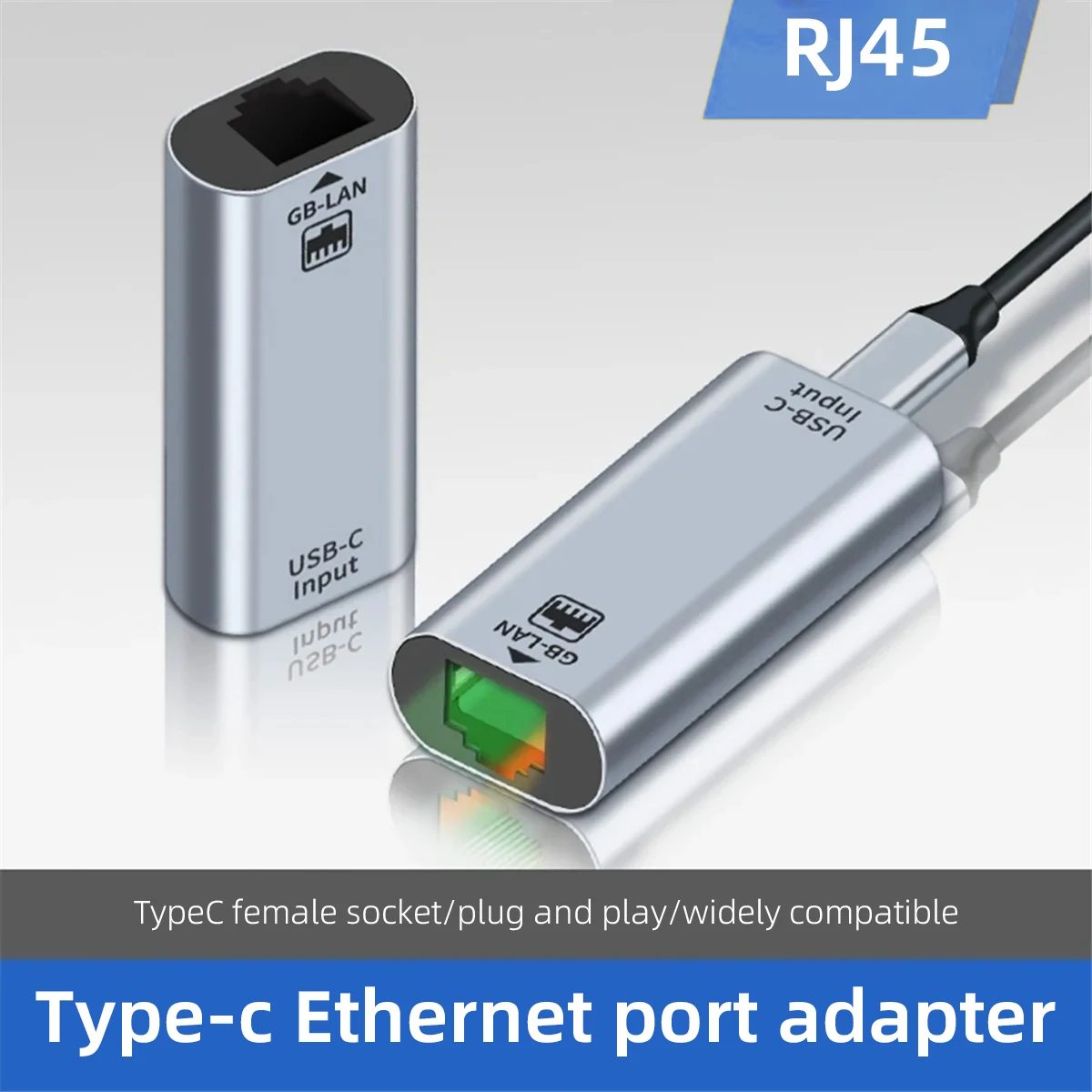 Адаптер Gigabit Ethernet USB-C 1000 Мбит/с Type-C к RJ45, высокоскоростной порт, подходит для настольных компьютеров/ноутбуков/смартфонов
Адаптер Gigabit Ethernet USB-C 1000 Мбит/с Type-C к RJ45, высокоскоростной порт, подходит для настольных компьютеров/ноутбуков/смартфонов