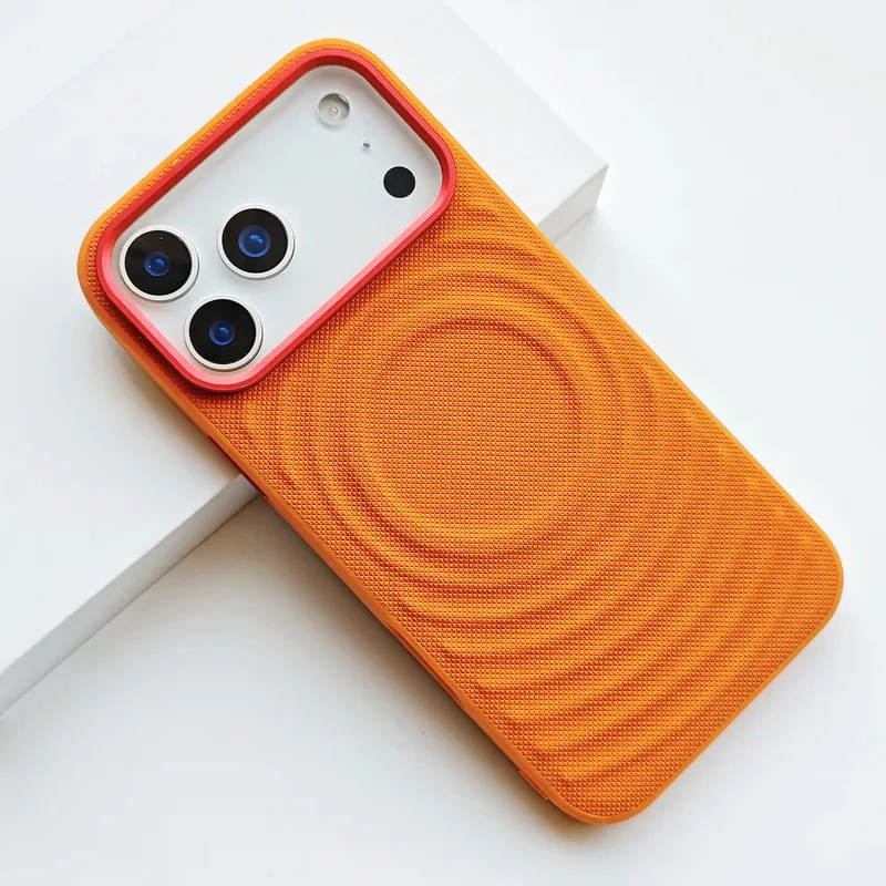 Luxury Wave Leather Case For iPhone 17 Pro Max 17 Pro Magsafe Magnetic Wireless Charge Contrast Camera Bumper Cover
Luxury Wave Leather Case For iPhone 17 Pro Max 17 Pro Magsafe Magnetic Wireless Charge Contrast Camera Bumper Cover
