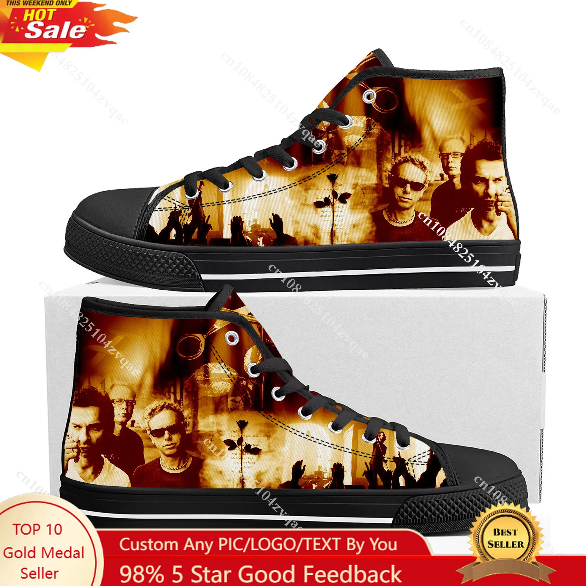 Depeche Rock Band Mode High Top Sneakers Men Women Teenager Canvas Sneaker Casual Hiking lightweight Shoes Custom Shoe
Depeche Rock Band Mode High Top Sneakers Men Women Teenager Canvas Sneaker Casual Hiking lightweight Shoes Custom Shoe