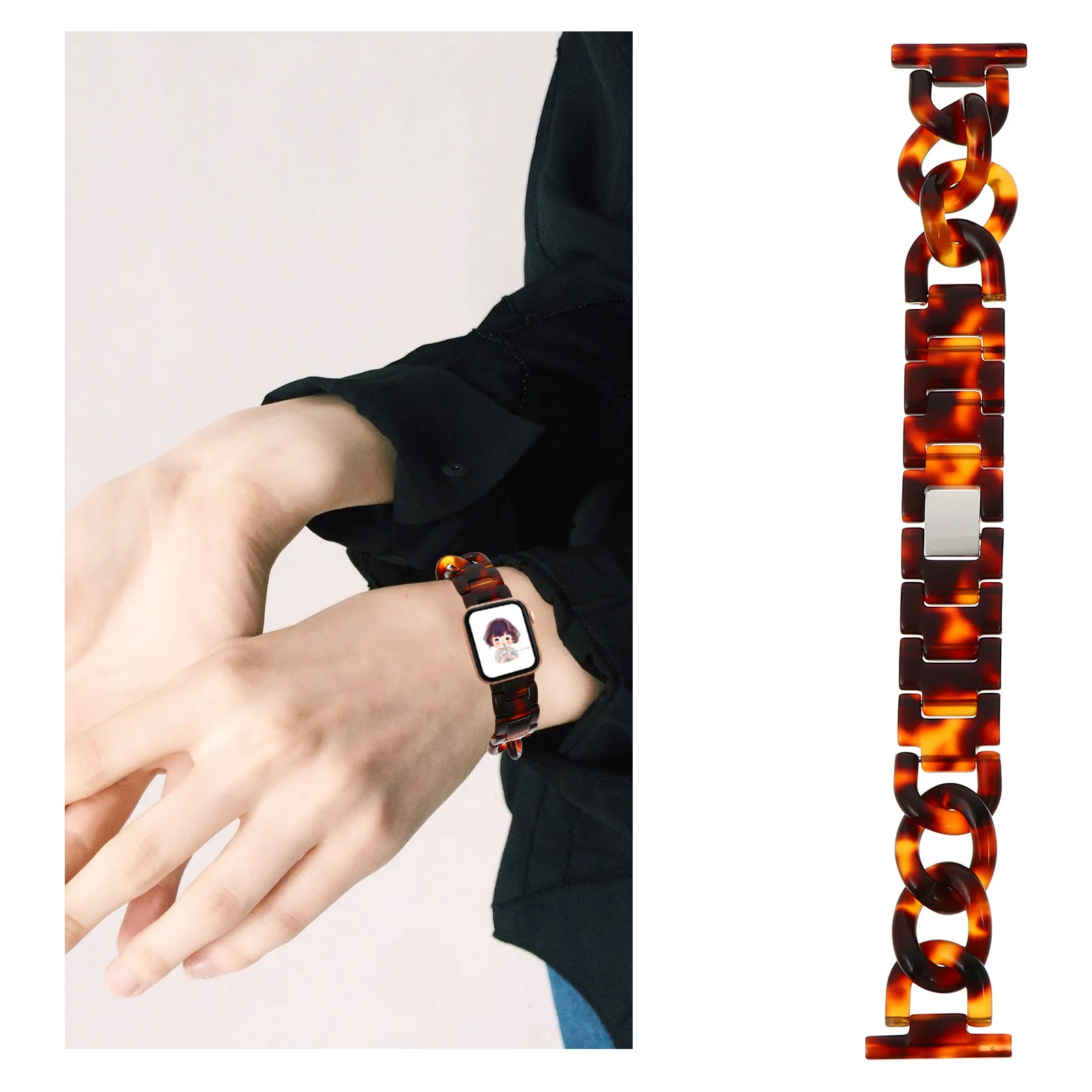 1Pcs Premium Resin Watch Band for 22Mm Watches Lightweight Sweatproof Comfortable Skin-Friendly Hand-Polished Fashion Watchband
1Pcs Premium Resin Watch Band for 22Mm Watches Lightweight Sweatproof Comfortable Skin-Friendly Hand-Polished Fashion Watchband