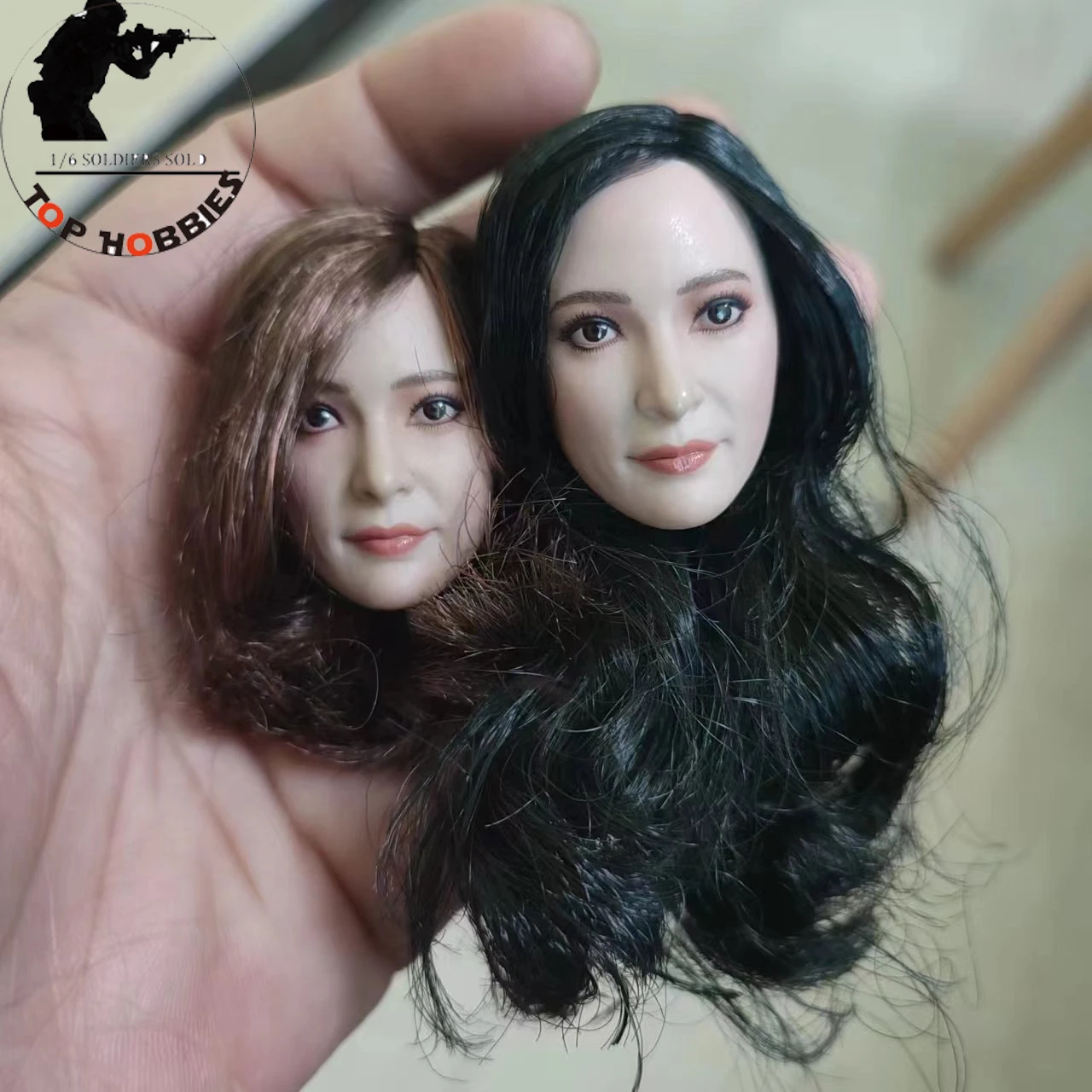 GACTOYS GC014 1/6 азиатская женская голова суперзвезды, скульптура головы Ян Ми, вырезанная для 12-дюймовой коллекционной фигурки, подарок на тело 
GACTOYS GC014 1/6 азиатская женская голова суперзвезды, скульптура головы Ян Ми, вырезанная для 12-дюймовой коллекционной фигурки, подарок на тело