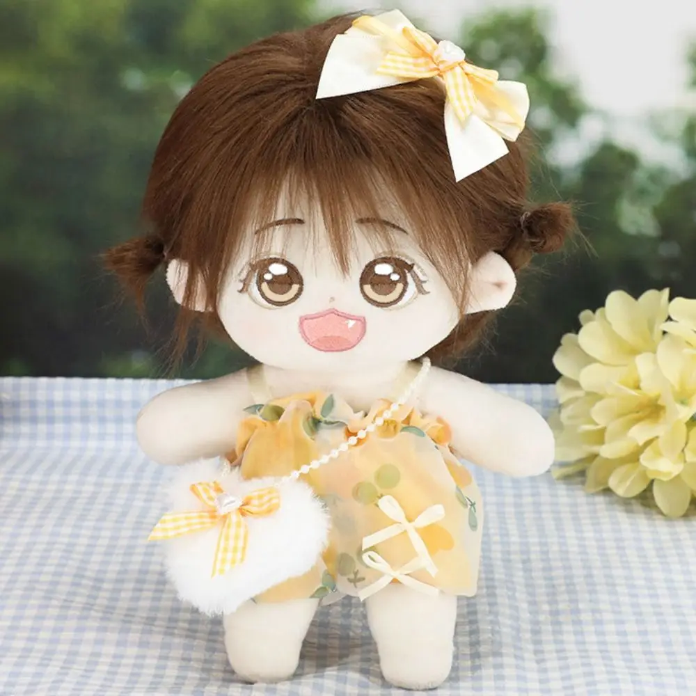 Toy Outfit Princess Dress 20cm Cotton Doll Dress Yellow Bag Cotton Doll Clothes Mini Headwear Plush Toy Clothes Children's Gift
Toy Outfit Princess Dress 20cm Cotton Doll Dress Yellow Bag Cotton Doll Clothes Mini Headwear Plush Toy Clothes Children's Gift