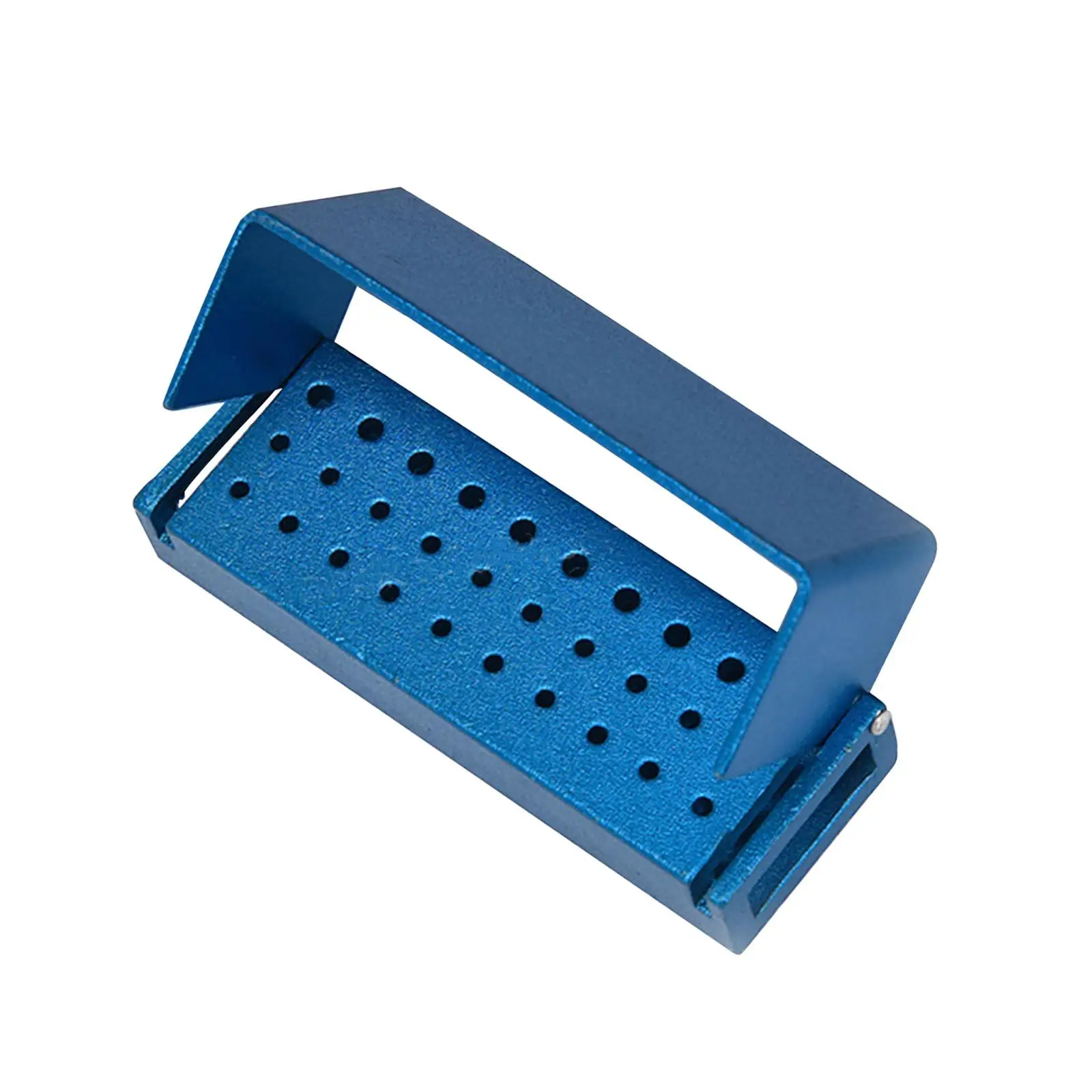 30 Holes Burs Holder Autoclavable with Open Flip Cover Sturdy Burs Organizer
30 Holes Burs Holder Autoclavable with Open Flip Cover Sturdy Burs Organizer