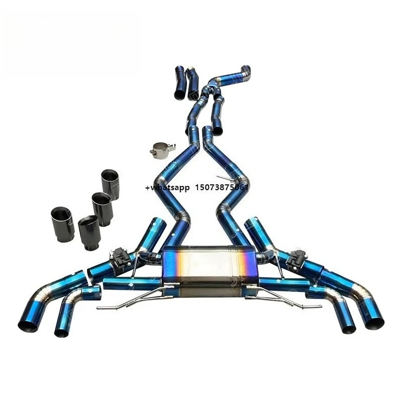 Performance Valvetronic Titanium Exhaust Catback System with Mirror Polished Finish for G20 M340i G22 M440i B58
Performance Valvetronic Titanium Exhaust Catback System with Mirror Polished Finish for G20 M340i G22 M440i B58