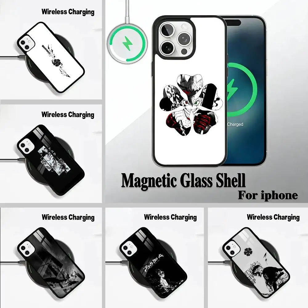 Black Clover Wireless charging phone case compatible with iPhone 17/16/15/14/13/12/11
Black Clover Wireless charging phone case compatible with iPhone 17/16/15/14/13/12/11