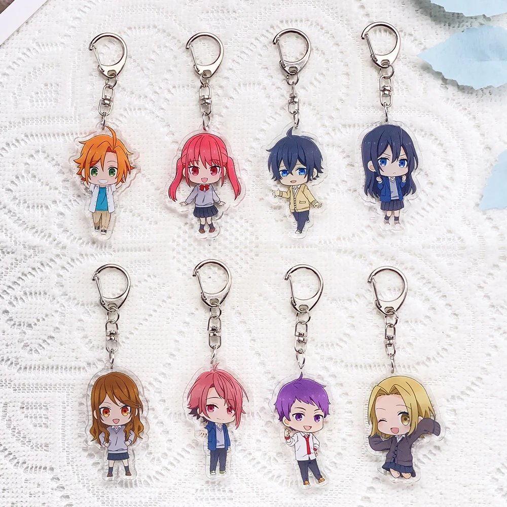 1/11PCS Anime Characters Horimiya Acrylic Keychain Accessories Cartoon Keyrings Friends Gifts Bag Charms Cute Backpack Pendant
1/11PCS Anime Characters Horimiya Acrylic Keychain Accessories Cartoon Keyrings Friends Gifts Bag Charms Cute Backpack Pendant