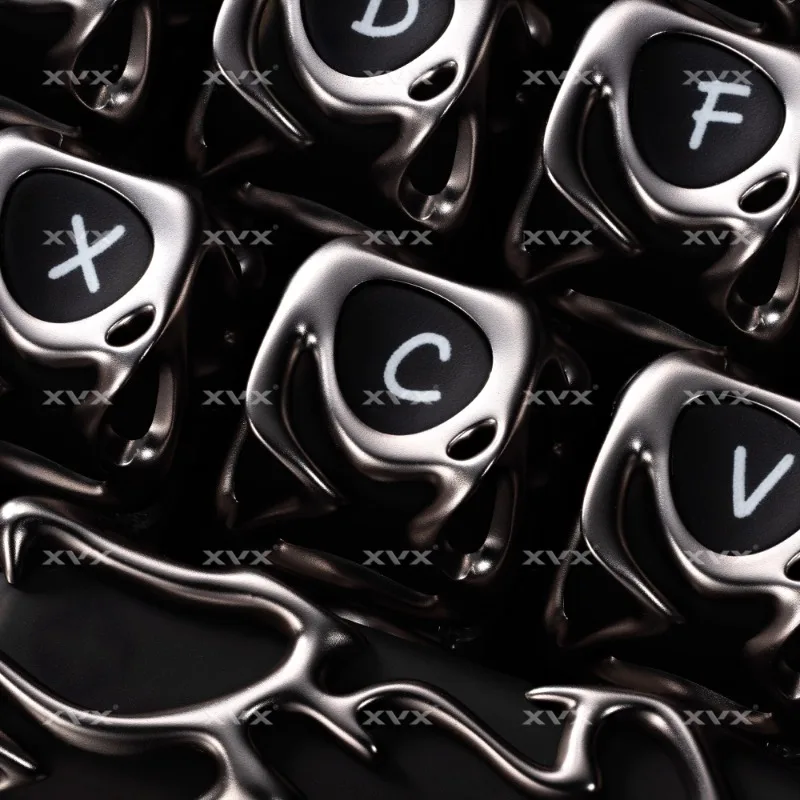 Колпачки для клавиш XVX Venom, металлическая текстура, полый туман, прозрачная передняя часть с гравировкой, полупрозрачные персонализированные колпачки для клавиш, механическая клавиатура
Колпачки для клавиш XVX Venom, металлическая текстура, полый туман, прозрачная передняя часть с гравировкой, полупрозрачные персонализированные колпачки для клавиш, механическая клавиатура