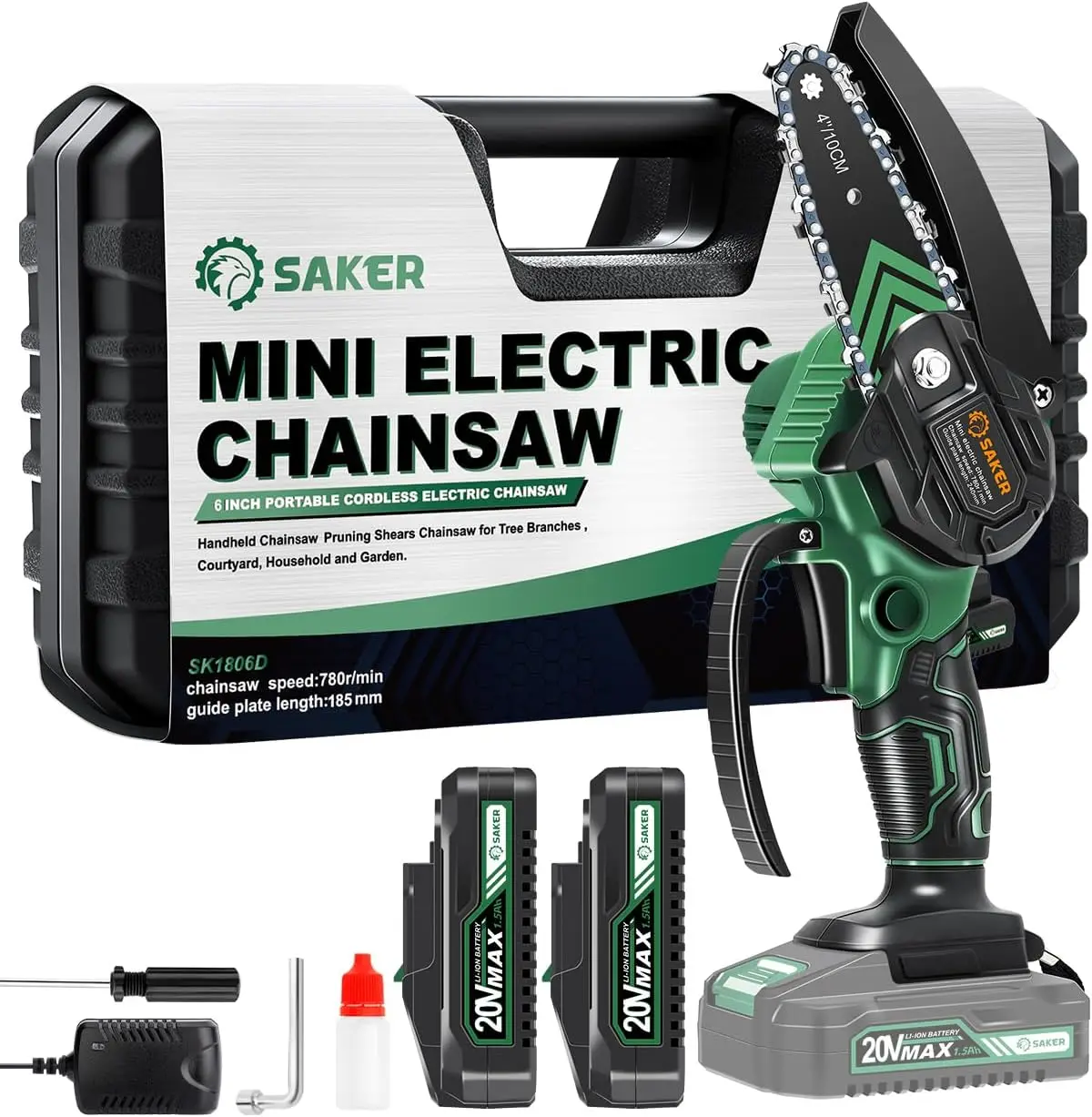 Mini Chainsaw,2025 New Upgrade Electric Chainsaws,Portable Chain Saw Cordless Battery Powered,Small Handheld Chain Saws Pruning
Mini Chainsaw,2025 New Upgrade Electric Chainsaws,Portable Chain Saw Cordless Battery Powered,Small Handheld Chain Saws Pruning