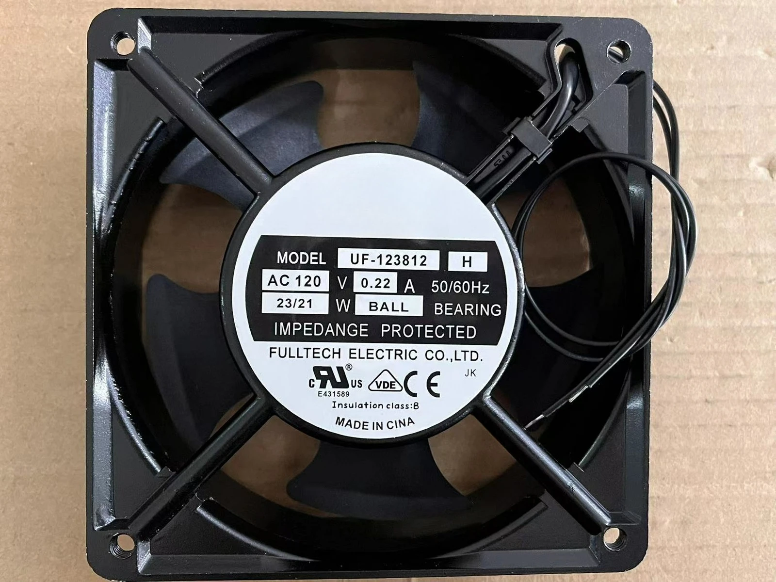 For NEW FULLTECH UF-123812 H AC120V 0.22A 12038 120mmX38mm 12cm AC Cooling Fan
For NEW FULLTECH UF-123812 H AC120V 0.22A 12038 120mmX38mm 12cm AC Cooling Fan