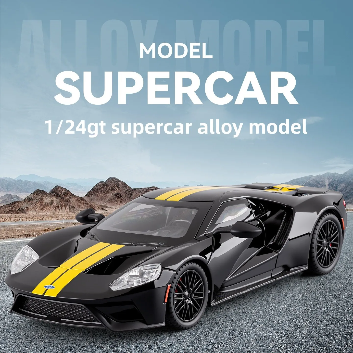 1:24 GT Supercar Model Ornament Double Wing Door Alloy Toy Gift Diecast Alloy Car Model Collectible
1:24 GT Supercar Model Ornament Double Wing Door Alloy Toy Gift Diecast Alloy Car Model Collectible