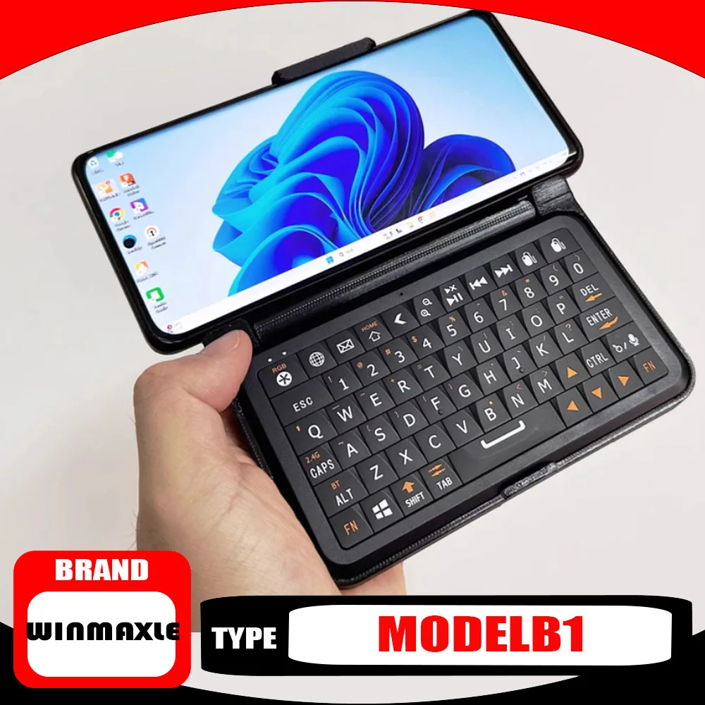 Winmaxle Handheld Bluetooth Keyboard TYPE-C Charging Durable 2.4G RGB Multi-system Compatible Ergonomics ModelB1 Mini Keyboard
Winmaxle Handheld Bluetooth Keyboard TYPE-C Charging Durable 2.4G RGB Multi-system Compatible Ergonomics ModelB1 Mini Keyboard