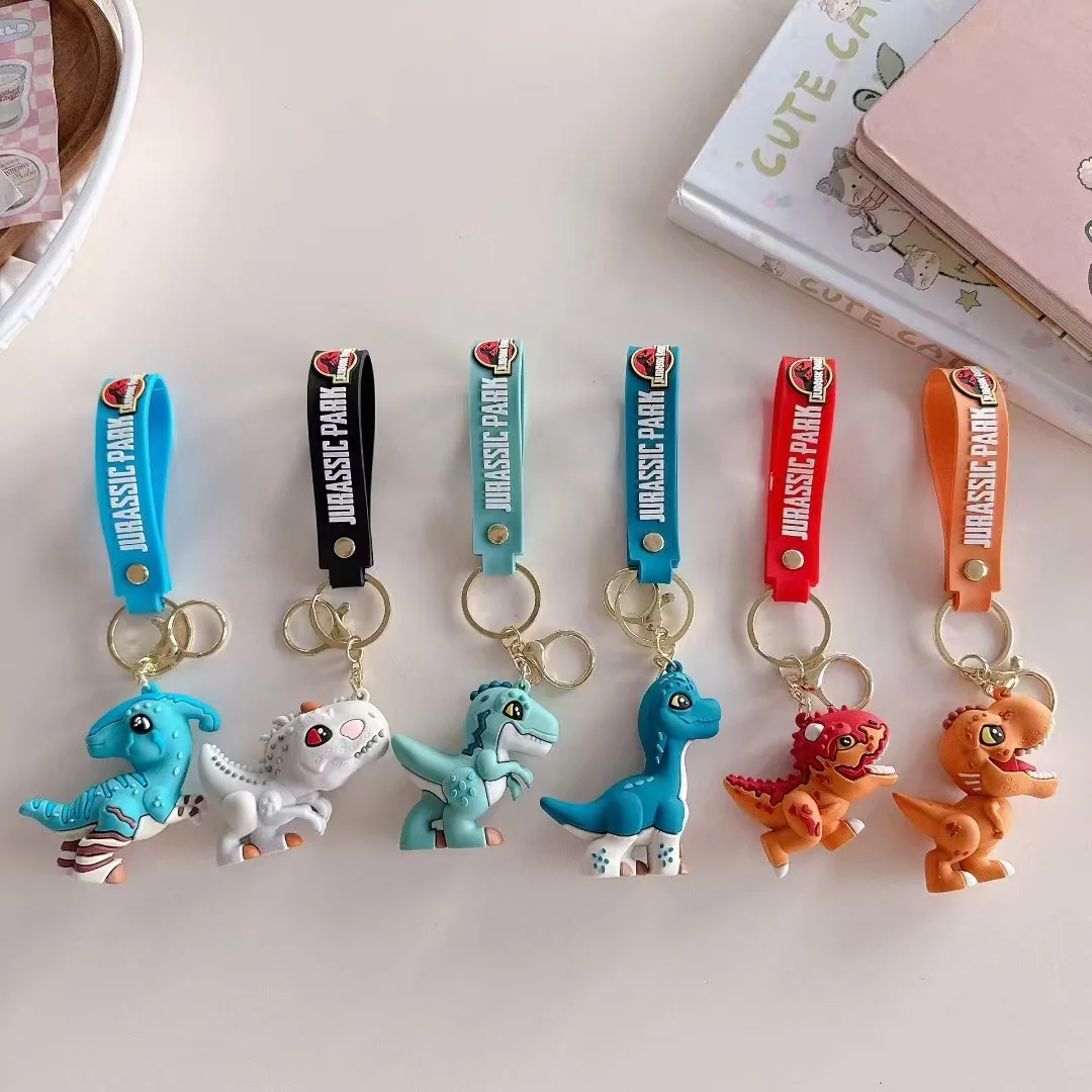 Creative Cartoon Cute Dinosaur Soft Rubber Figurine Keychain Student Backpack Accessories Small Gifts Wholesale Fashion Toys
Creative Cartoon Cute Dinosaur Soft Rubber Figurine Keychain Student Backpack Accessories Small Gifts Wholesale Fashion Toys