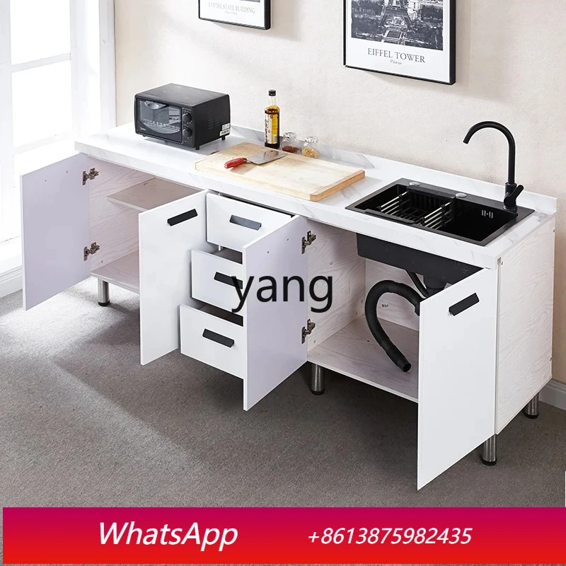 LH simple rock slab kitchen cabinet rental stove cabinet assembly household cupboard integration
LH simple rock slab kitchen cabinet rental stove cabinet assembly household cupboard integration