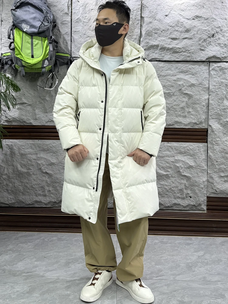 Thickened Mid-Length Duck down Jacket Men's Women's Winter Warm Coat White Duck Feather Heat Reflection Anti-Season Clearance
Thickened Mid-Length Duck down Jacket Men's Women's Winter Warm Coat White Duck Feather Heat Reflection Anti-Season Clearance
