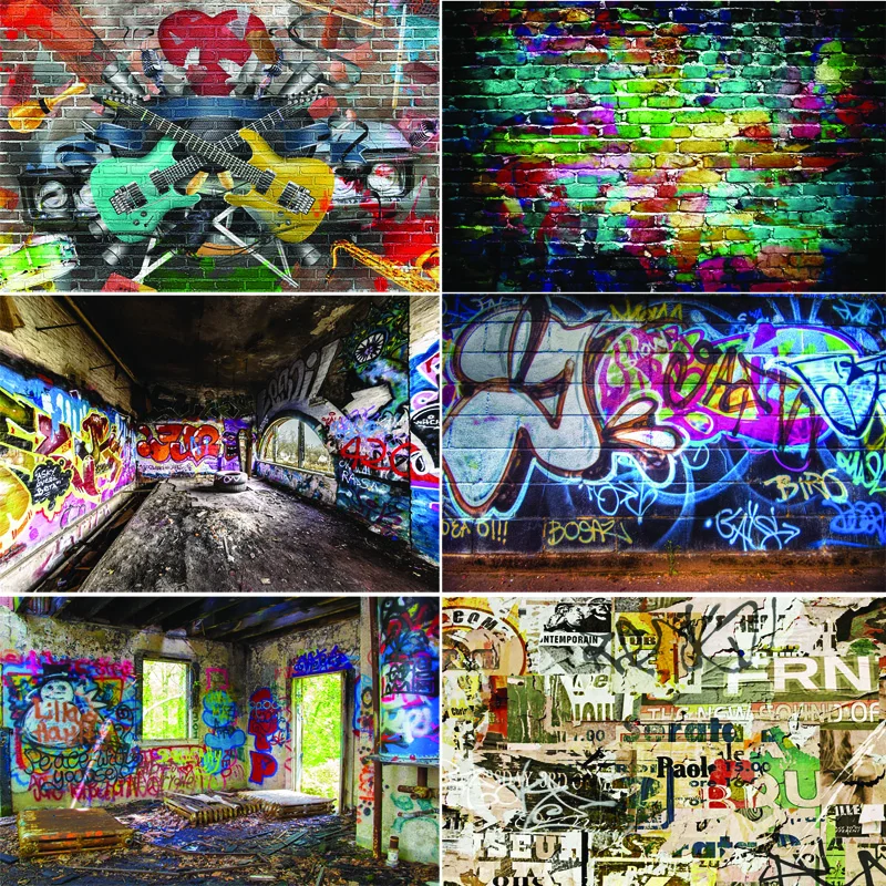 SHUOZHIKE Art Fabric Photography Backdrops Prop Graffiti Theme Photography Background 200509M-1
SHUOZHIKE Art Fabric Photography Backdrops Prop Graffiti Theme Photography Background 200509M-1