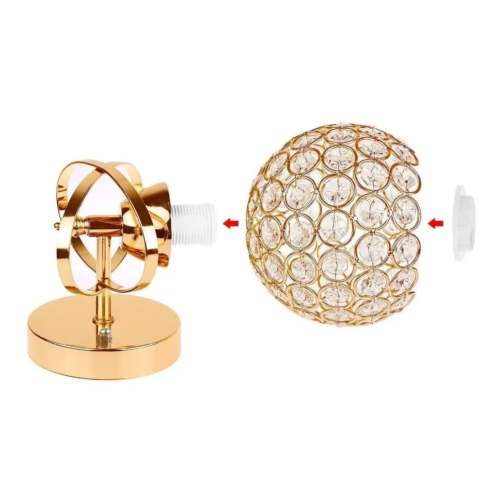 Lighting Fixture Fitting Luxury Wall Lamp Modern Simple Crystal Sconce Lighting Creative Elegant Indoor Light Home
Lighting Fixture Fitting Luxury Wall Lamp Modern Simple Crystal Sconce Lighting Creative Elegant Indoor Light Home